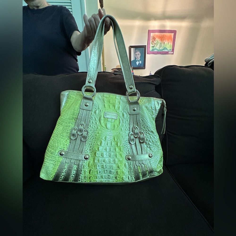 Marco Buggiani gold / yellow tote